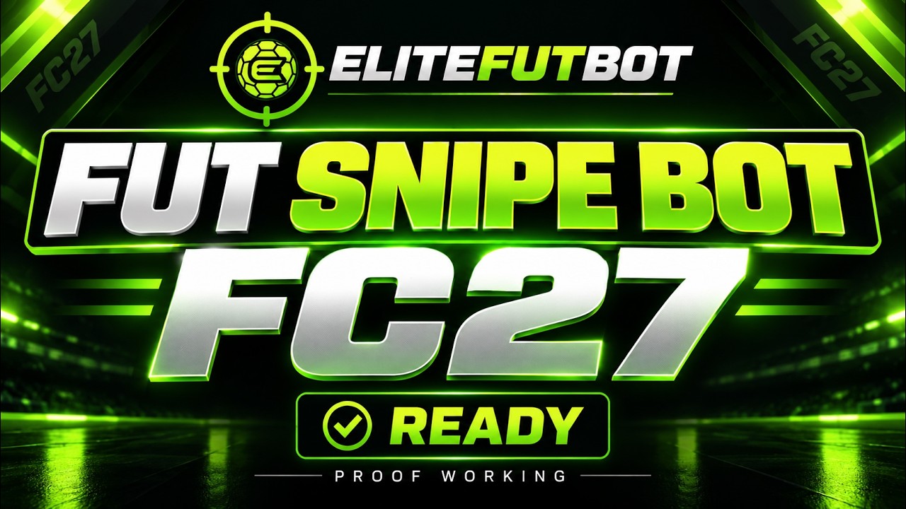 EA FC 27 Sniping Bot & Autobuyer Demonstration (Italiano)
